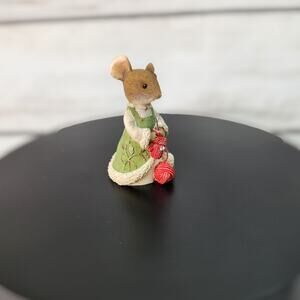 Vintage Enesco "Tails With Heart" Priscilla's Mouse Tales Collection 1997